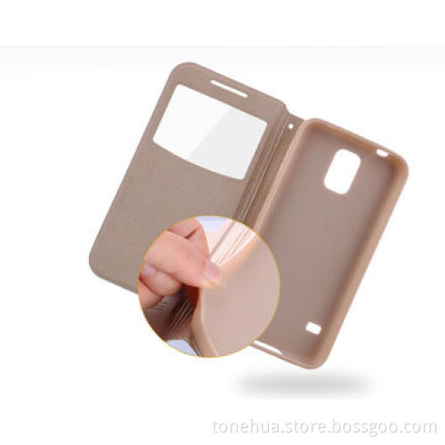 New Arrival Leather Case for Samsung Galaxy S5, with Fashionable Design